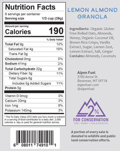 Alpen Fuel Bulk Granola - Coconut Almond