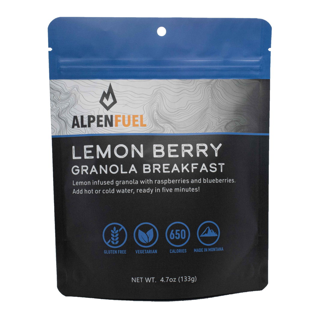 Alpen Fuel Lemon Berry Granola