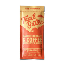 Load image into Gallery viewer, Trail Butter Dark Chocolate &amp; Coffee Blend 1.15oz Pouch