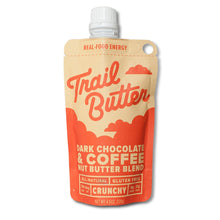 Load image into Gallery viewer, Trail Butter Dark Chocolate &amp; Coffee Blend 4.5oz Pouch